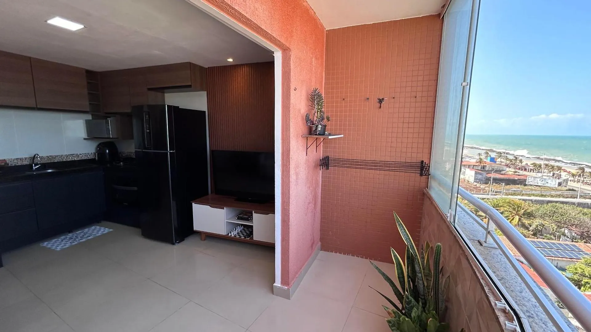 נטאל Flat A Beira-Mar Com Vista Para A Praia Do Meio